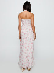 Sunfields Halter Maxi Dress Multi