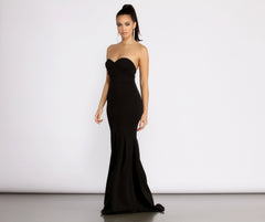 Aspyn Strapless Sweetheart Mermaid Formal Dress