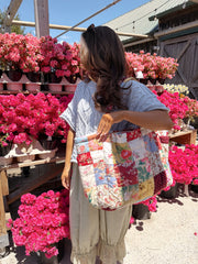 Garden Patchwork Tote