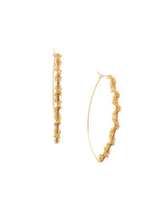 Brandi Oblong Hoop Earring - EFC61BGRSU