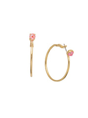 Mini Serafina Hoop Earrings - EFJ1BGLRD