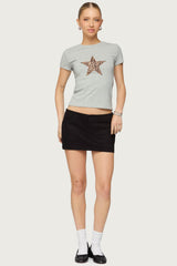 Hayes Twill Mini Skort