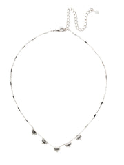 Shine and Dash Tennis Necklace - NDM17RHCRY