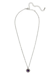 Haute Halo Pendant Necklace - NEX10PDPV