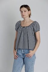 Gingham Picnic Top