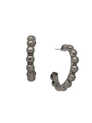 Bauble Hoop Earrings - 4EFL12GMMTL