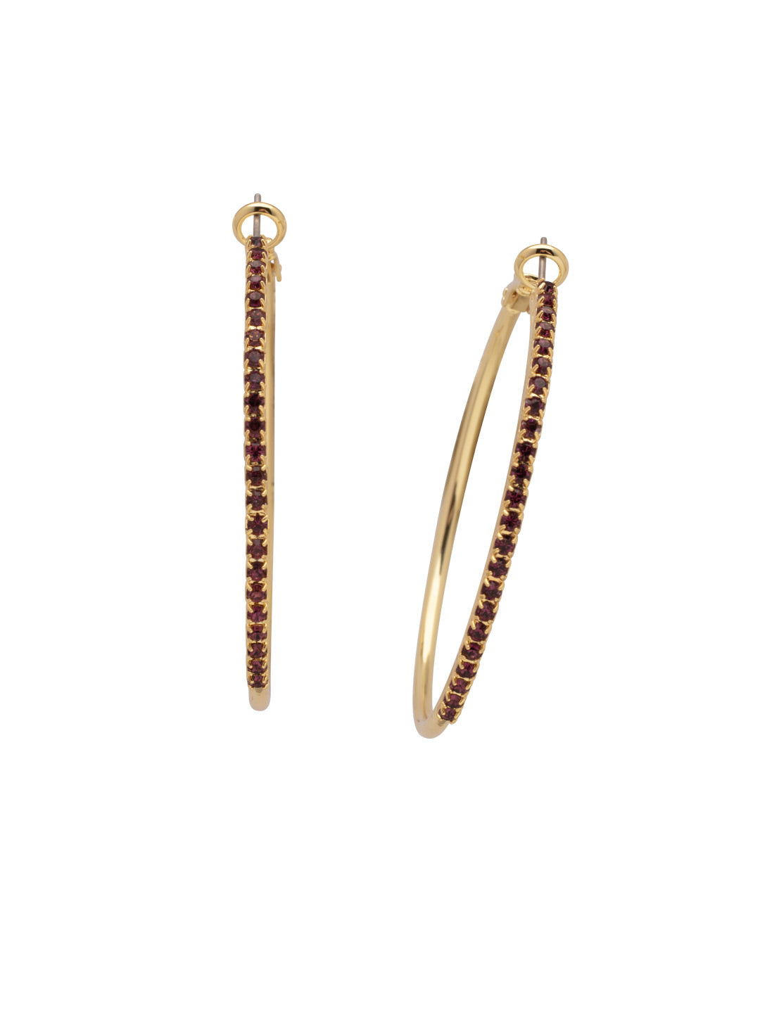 Farah Hoop Earrings - 4EFL13BGMRL