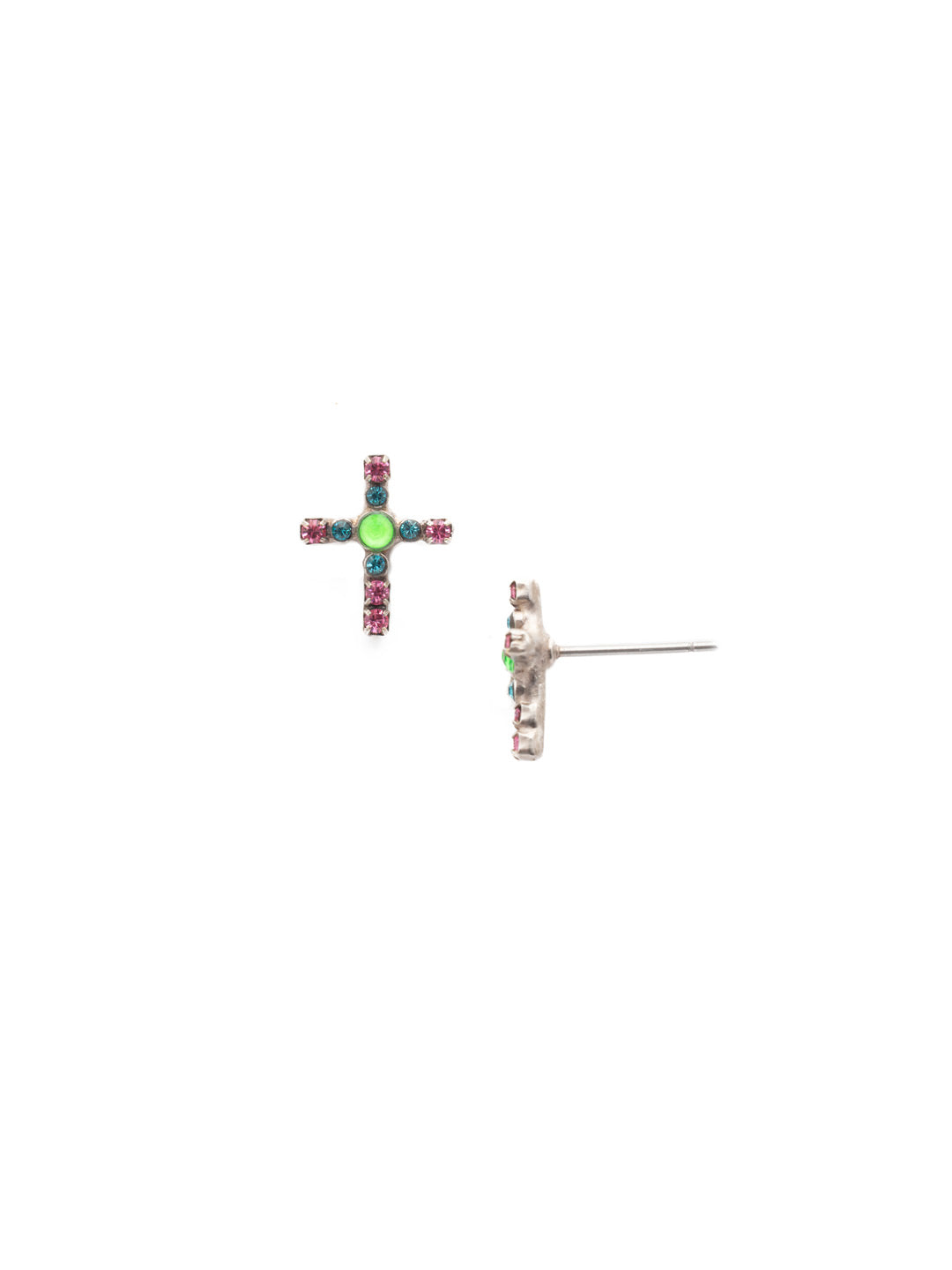 Miley Cross Stud Earring - EEN1ASWDW