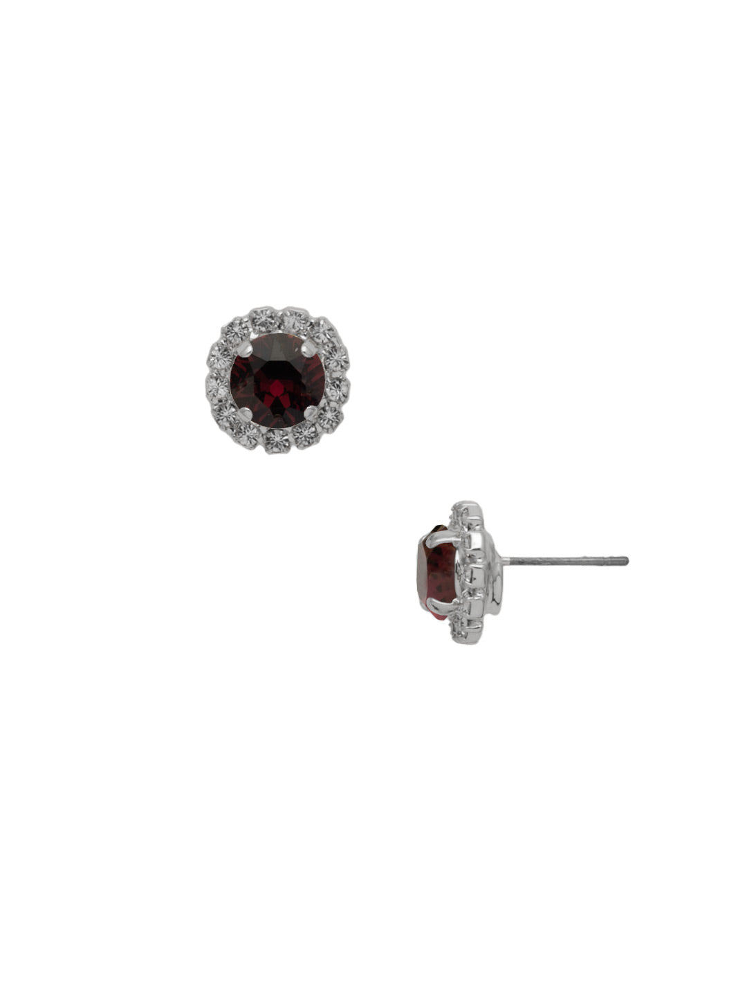Haute Halo Stud Earring - EEY10PDBUR