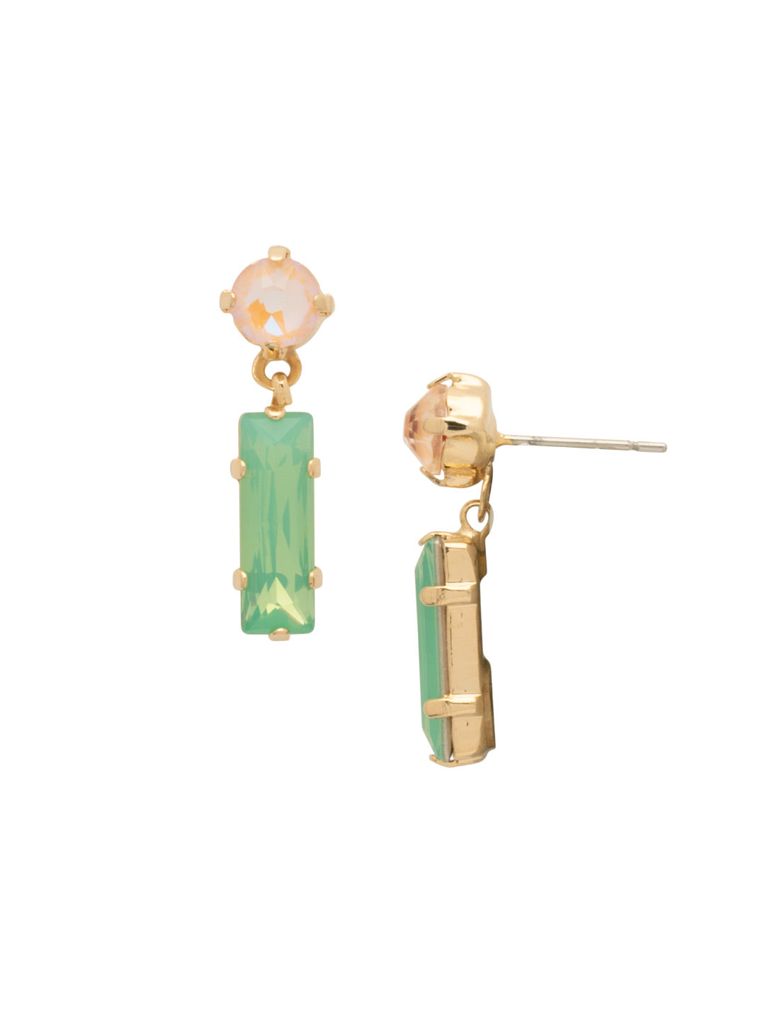 Bindi Studded Dangle Earrings - EFL13BGMAM