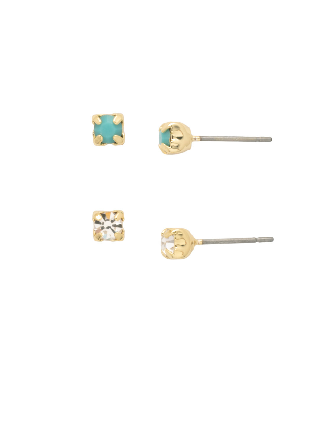 June Set Stud Earrings - EFM6BGSTO