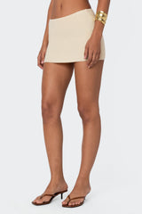 Fiona Knit Mini Skirt