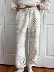 Christmas Traditions Quilted Joggers