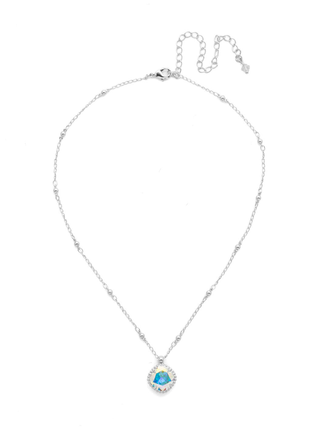Cushion-Cut Pendant Necklace - NDS50PDCAB