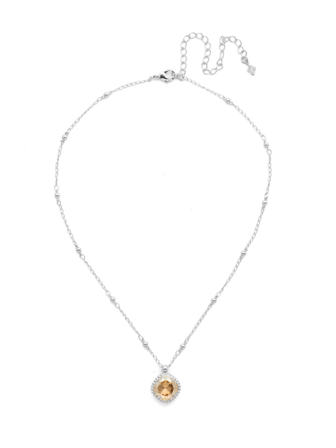Cushion-Cut Pendant Necklace - NDS50PDDCH