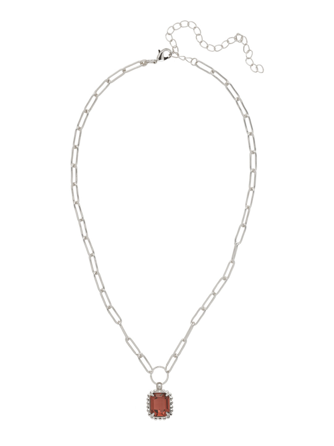 Octavia Scalloped Pendant Necklace - NGA1PDBUR